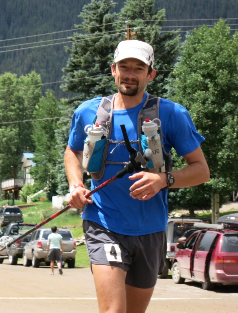 Jared takes his final steps to complete 100 miles of mountains, elevation, and unpredictable weather. Great work, Jared!