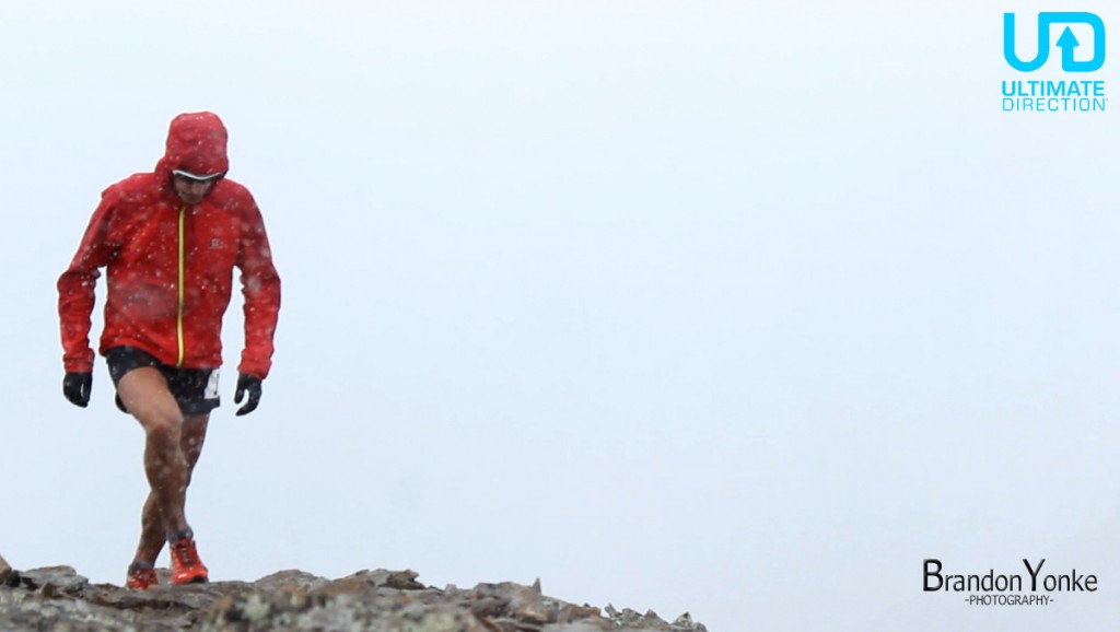 Kilian summits Handie's Peak