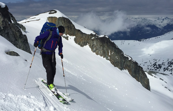 Getting ready for the final descent.