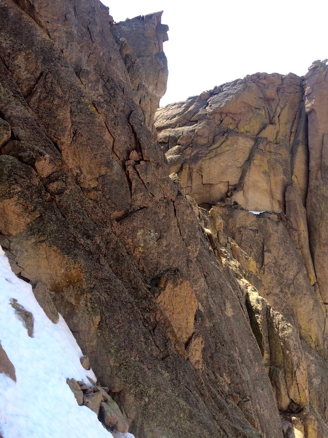 Gorrell's Traverse---the key to getting in and out of the Notch from the Beaver.