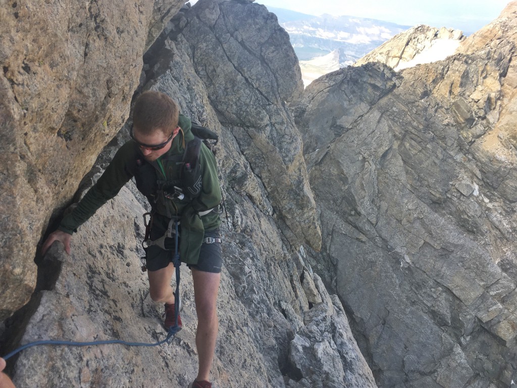 Lucas climbing his way to the top!