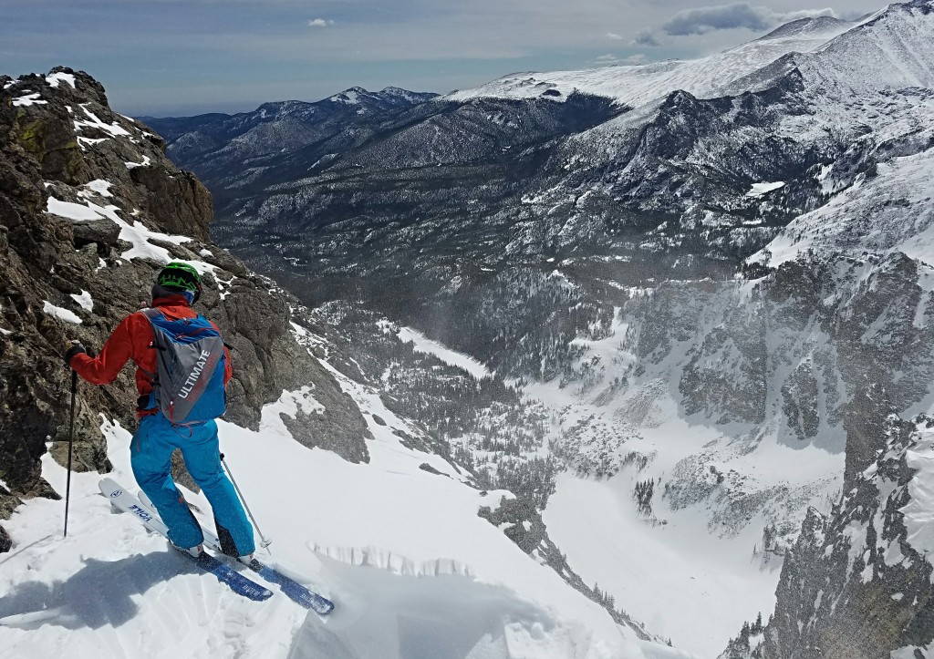Dropping into Dragons Tail - courtesy photo Matt Hart