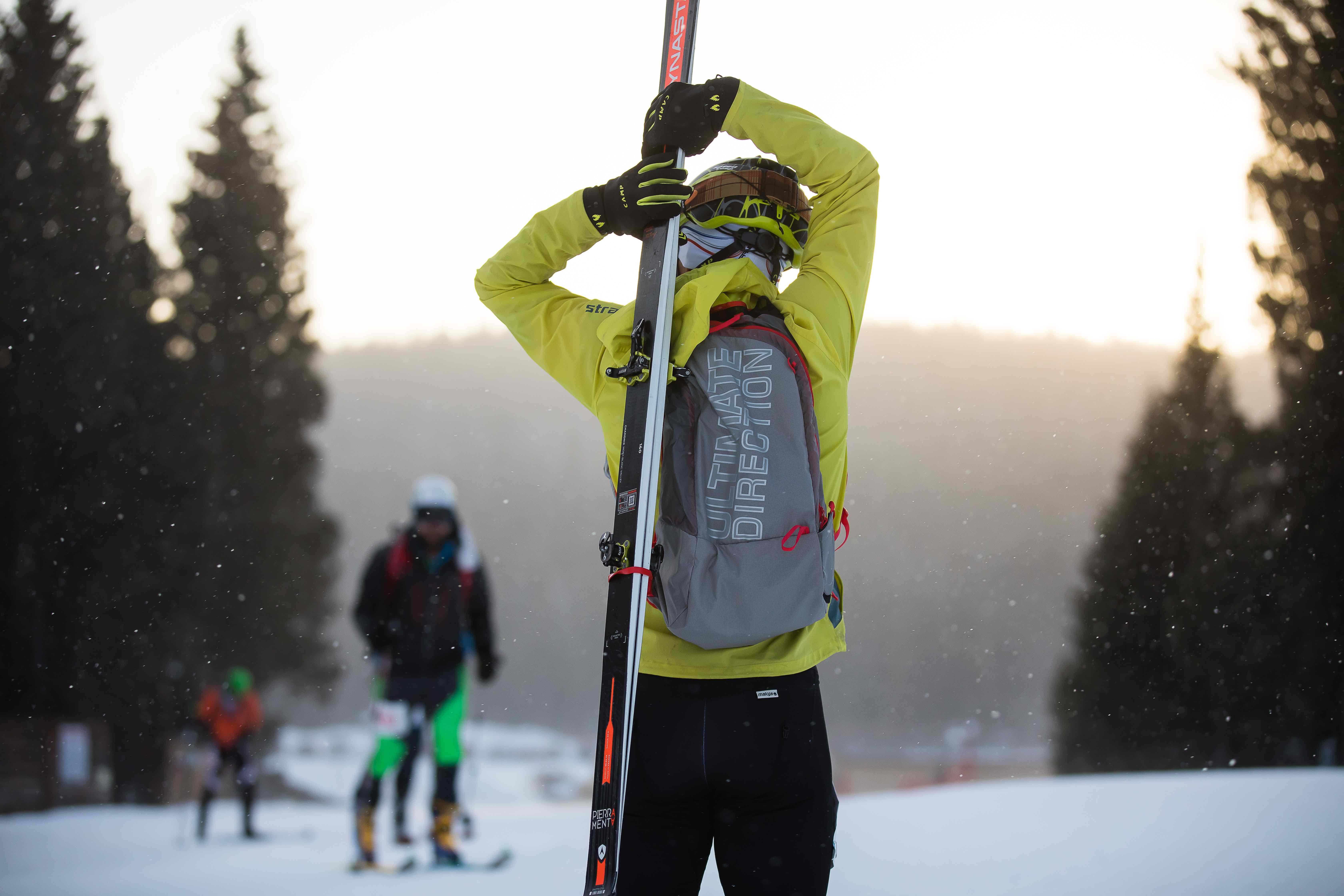 Bootpacking steep terrain requires you are able to quickly and easily attach your skis to your pack